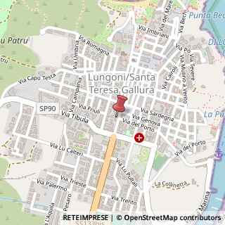Mappa Piazza Villamarina, 3, 07028 Santa Teresa Gallura, Olbia-Tempio (Sardegna)