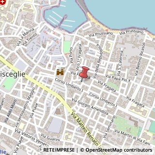 Mappa Via Brindisi, 13, 76011 Bisceglie, Barletta-Andria-Trani (Puglia)