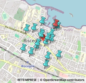 Mappa Vico Melegnano, 76011 Bisceglie BT, Italia (0.3435)