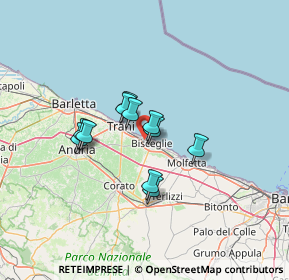 Mappa Via Abate Pietro Palumbo, 76011 Bisceglie BT, Italia (9.83636)