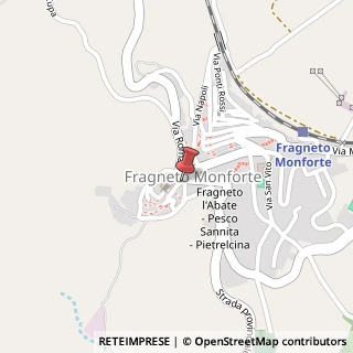 Mappa Via Ripa,  9, 82020 Fragneto Monforte, Benevento (Campania)