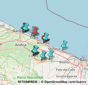 Mappa Strada Pastore, 76011 Bisceglie BT, Italia (11.784)