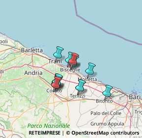 Mappa Strada Pastore, 76011 Bisceglie BT, Italia (10.02769)