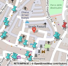 Mappa Strada Pastore 4 ang. Strada Sciarra, 76011 Bisceglie BT, Italia (0.12)