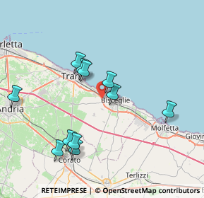 Mappa Via Crosta, 76011 Bisceglie BT, Italia (8.06)