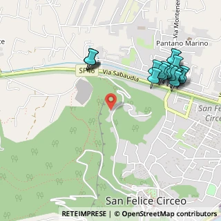 Mappa Via XXIV Maggio, 04017 San Felice Circeo LT, Italia (0.6125)