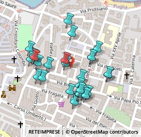 Mappa Via dei Muratori, 76011 Bisceglie BT, Italia (0.1)