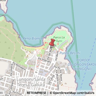 Mappa Via del Mare, n 35, 07028 Santa Teresa Gallura, Olbia-Tempio (Sardegna)