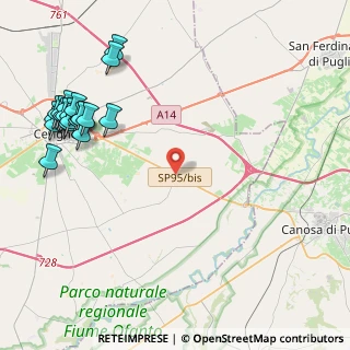 Mappa SP96, 71042 Cerignola FG, Italia (6.109)