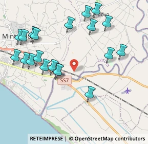 Mappa Via Ponte Rotto, 04020 Santi Cosma e Damiano LT, Italia (2.435)