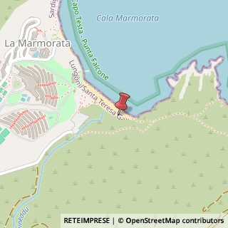 Mappa Spiaggia La Marmorata, 07028 Santa Teresa Gallura SS, Italia, 07028 Santa Teresa Gallura, Olbia-Tempio (Sardegna)