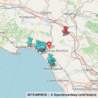 Mappa Via Tora 32 San Castrese, 81037 Sessa Aurunca CE, Italia (10.88583)