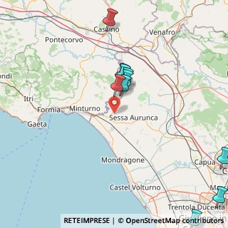 Mappa Via Tora 32 San Castrese, 81037 Sessa Aurunca CE, Italia (25.815)