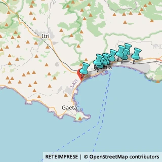 Mappa SR213, 04023 Formia LT, Italia (3.36364)