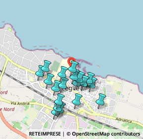 Mappa Via de Donato Fragatella, 76011 Bisceglie BT, Italia (0.8935)