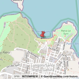 Mappa Via Ulisse, 52, 07028 Santa Teresa Gallura, Olbia-Tempio (Sardegna)