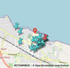 Mappa Via Carrara Camposanto, 76011 Bisceglie BT, Italia (0.8525)