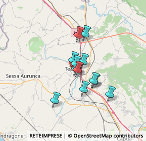 Mappa Via Ludovico Abenavolo, 81057 Teano CE, Italia (4.84167)