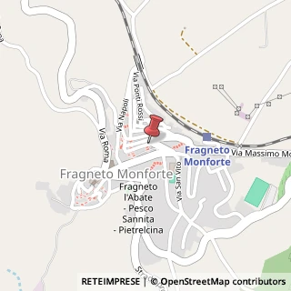 Mappa Via Amedeo, 10, 82020 Fragneto Monforte, Benevento (Campania)