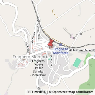 Mappa Piazza Aldo Moro, 4, 82020 Fragneto Monforte, Benevento (Campania)