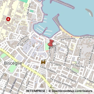 Mappa Via Porto, 39, 76011 Bisceglie, Barletta-Andria-Trani (Puglia)