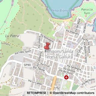 Mappa Via Lazio, 4, 07028 Santa Teresa Gallura, Olbia-Tempio (Sardegna)
