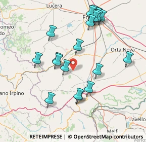 Mappa Località Serra di Castro, 71026 Deliceto FG, Italia (17.301)
