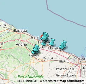 Mappa Via Francesco Baracca, 76011 Bisceglie BT, Italia (8.40462)