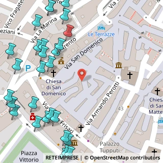 Mappa Via Tevere, 76011 Bisceglie BT, Italia (0.1)