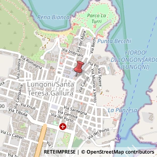 Mappa Piazza Vittorio Emanuele I, 24, 07028 Santa Teresa Gallura, Olbia-Tempio (Sardegna)