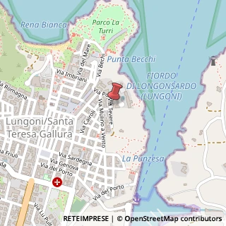 Mappa Via Tevere, 11, 07028 Santa Teresa Gallura, Olbia-Tempio (Sardegna)
