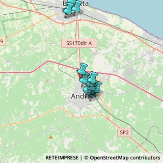 Mappa Via Cammariello, 76123 Andria BT, Italia (3.31214)