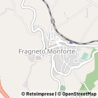 Hartă Fragneto Monforte