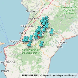 Mappa Traversa a Via Cerasari, 89010 Molochio RC, Italia (10.2345)