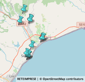 Mappa Strada Torre Vecchia, 89046 Marina di Gioiosa Ionica RC, Italia (4.12727)