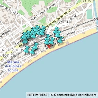 Mappa Via Cristoforo Colombo, 89046 Marina di Gioiosa Ionica RC, Italia (0.21538)