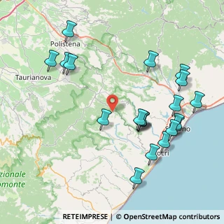 Mappa Frazione Merici-azzurria, 89040 Gerace RC, Italia (10.0625)