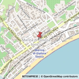 Mappa Via Carlo Maria, 69, 89046 Marina di Gioiosa Ionica, Reggio di Calabria (Calabria)