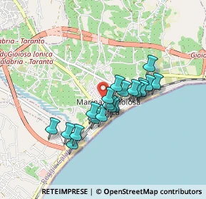 Mappa Via Fratelli Rosselli, 89046 Marina di Gioiosa Ionica RC, Italia (0.7355)