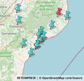 Mappa Via Calvario, 89046 Marina di Gioiosa Ionica RC, Italia (13.14071)