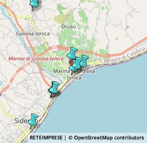 Mappa Viale Ex Ferrovia Calabro Lucana, 89046 Marina di Gioiosa Ionica RC, Italia (2.27545)