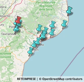 Mappa Viale Ex Ferrovia Calabro Lucana, 89046 Marina di Gioiosa Ionica RC, Italia (15.08316)