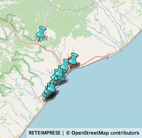 Mappa Viale Ex Ferrovia Calabro Lucana, 89046 Marina di Gioiosa Ionica RC, Italia (6.67588)