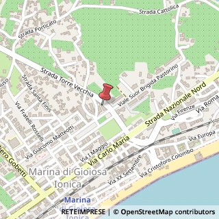 Mappa Strada Torre Vecchia, 4, 89046 Marina di Gioiosa Ionica, Reggio di Calabria (Calabria)