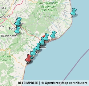 Mappa Viale Suor Brigida Postorino, 89046 Marina di Gioiosa Ionica RC, Italia (15.54706)