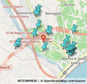 Mappa Str. S. Pietro, 89046 Marina di Gioiosa Ionica RC, Italia (1.1585)