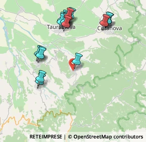 Mappa Corso Maresciallo Cosmano, 89010 Molochio RC, Italia (4.9645)