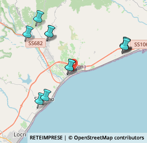 Mappa Via Genova, 89046 Marina di Gioiosa Ionica RC, Italia (5.04333)