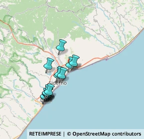 Mappa Via Genova, 89046 Marina di Gioiosa Ionica RC, Italia (7.25467)