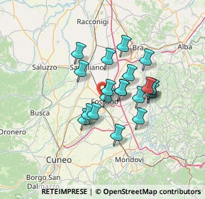 Mappa Via Monte Pasubio, 12045 Fossano CN, Italia (10.31)